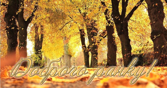 Доброго ранку