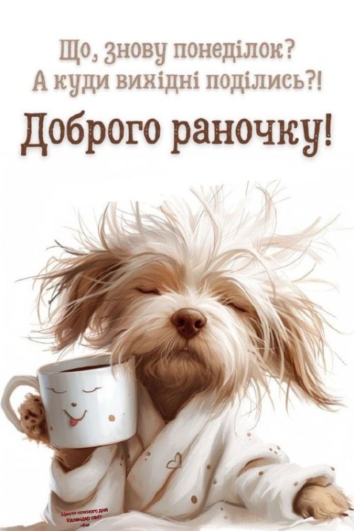 Доброго ранку