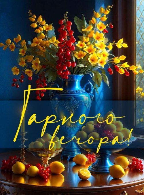 Гарного вечора
