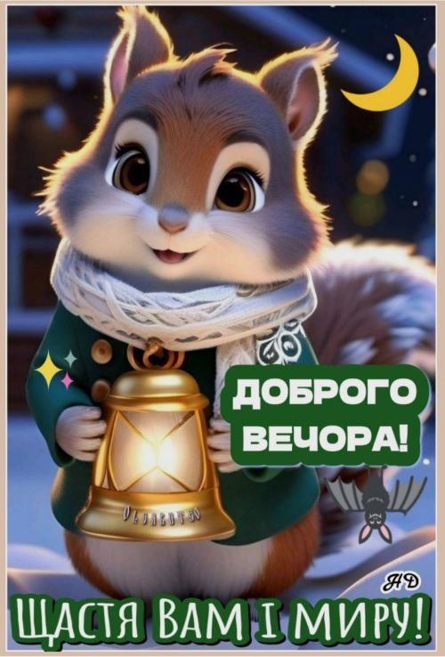Гарного вечора