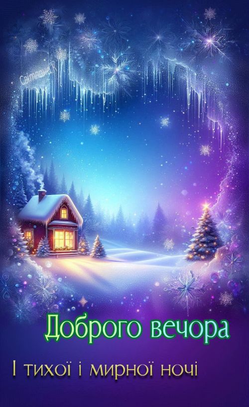 Гарного вечора