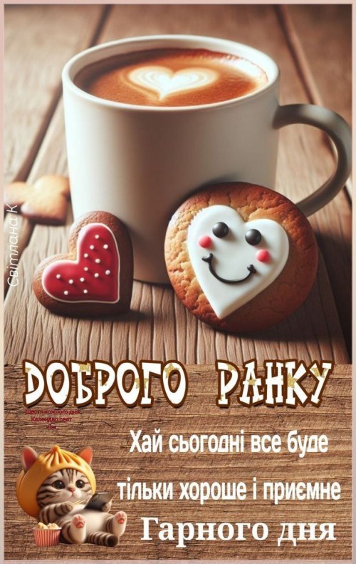 Доброго ранку