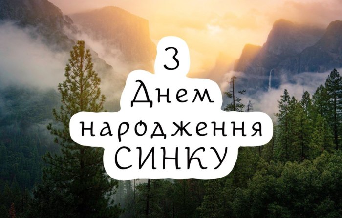 З днем народження, сину 3679