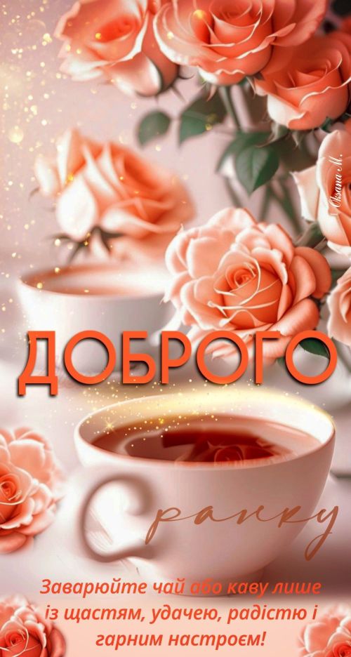 Доброго ранку