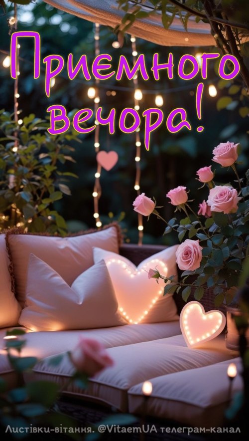 Гарного вечора