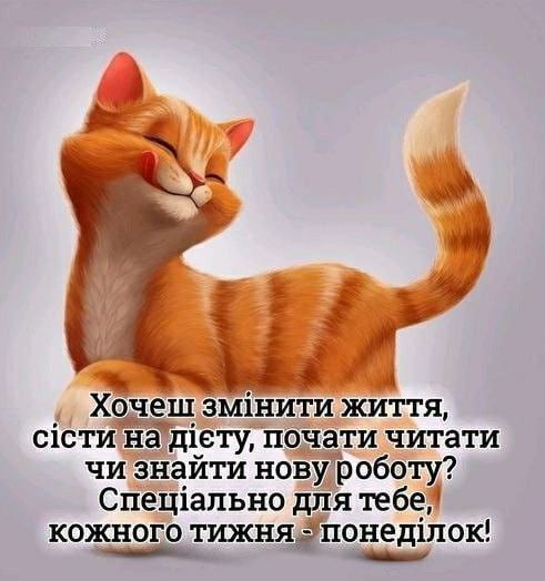 побажання, гумор, понеділок 5590