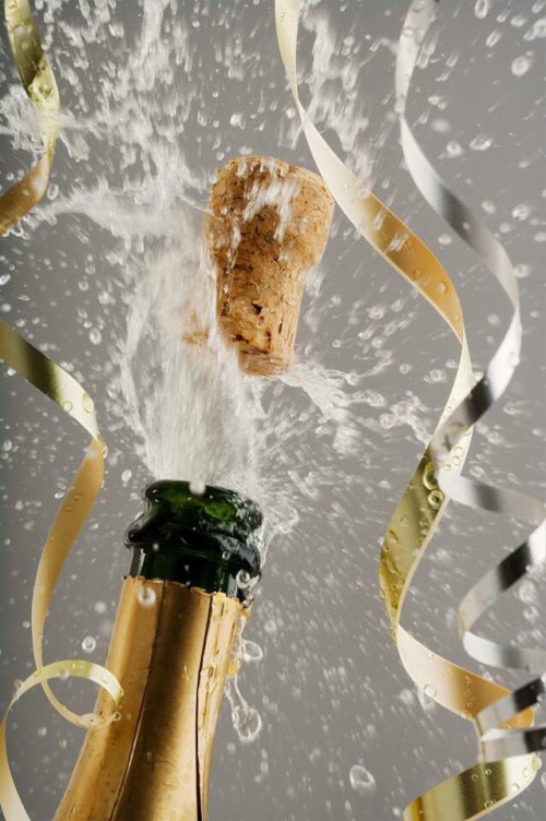 свята, шампанське, 