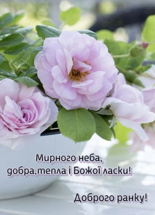 Доброго ранку