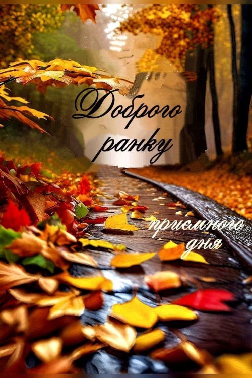 Доброго ранку