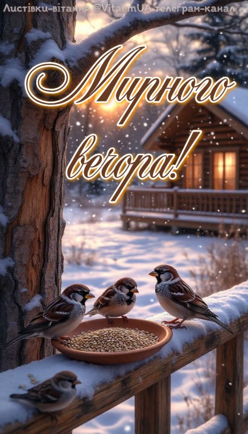 Гарного вечора