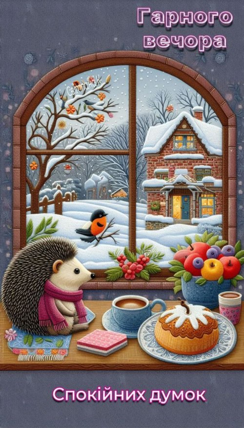 Гарного вечора