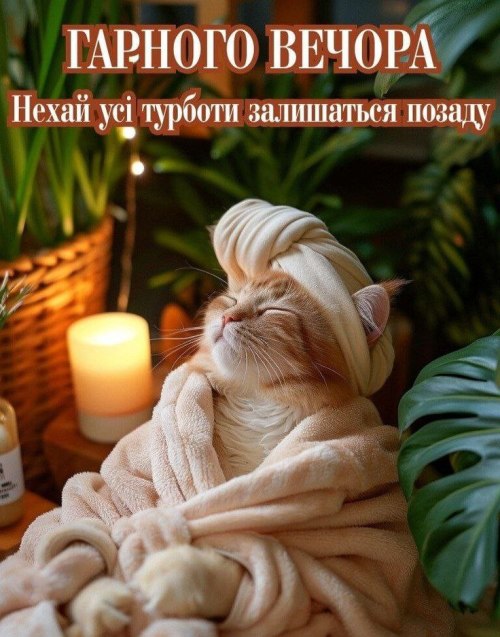 Гарного вечора