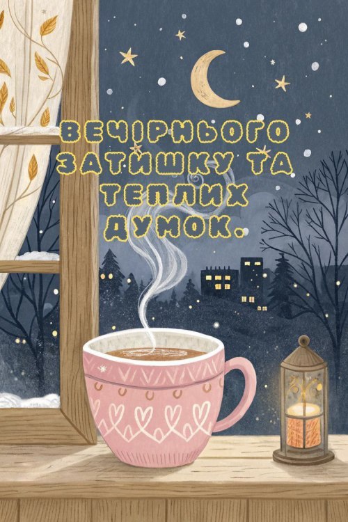 Гарного вечора