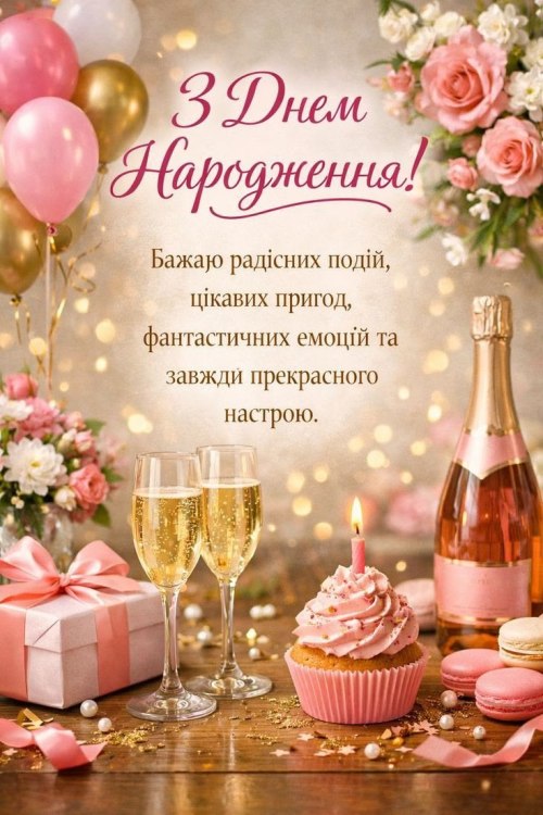 З днем народження