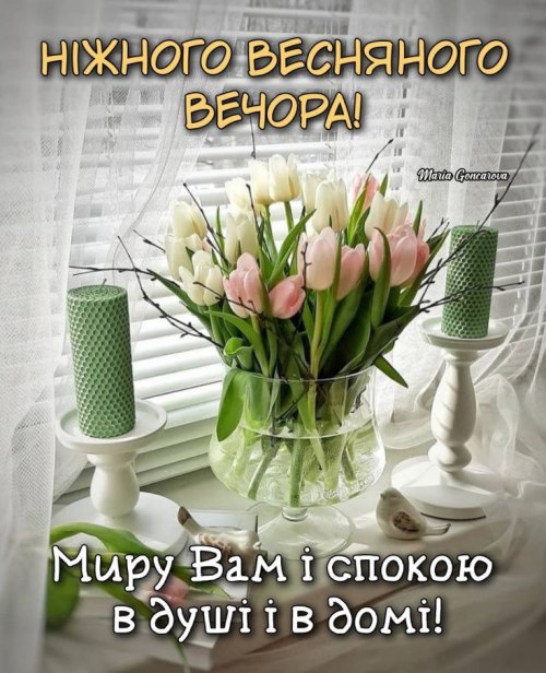 Гарного вечора