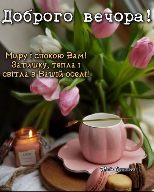 Гарного вечора