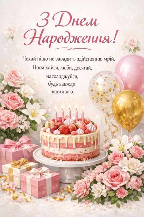 З днем народження