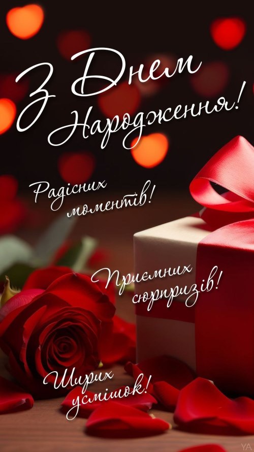З днем народження