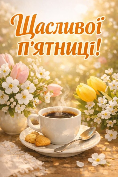 побажання, листівки, пятниця
