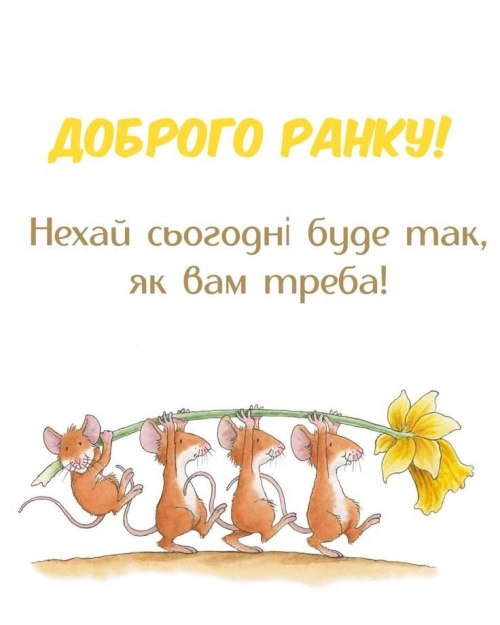 Доброго ранку