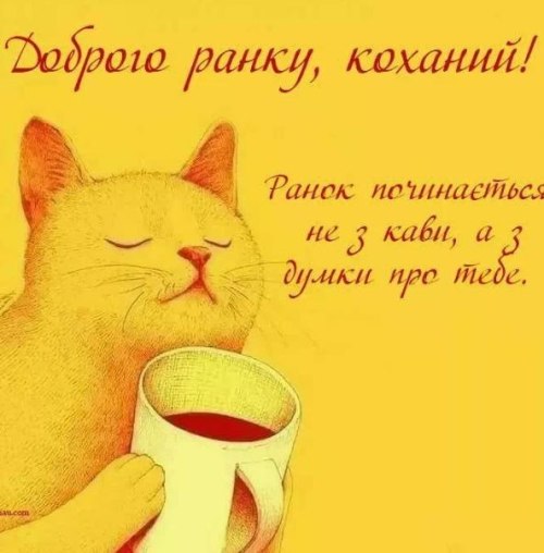, доброго ранку