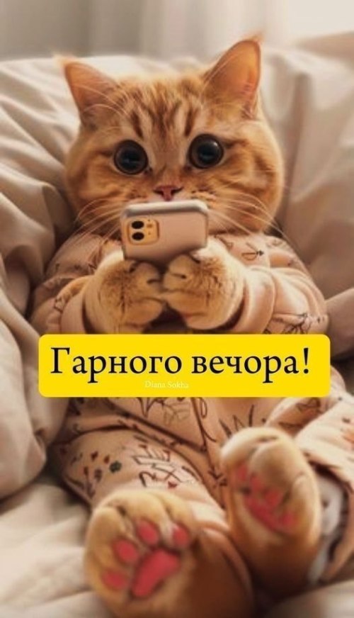 Гарного вечора