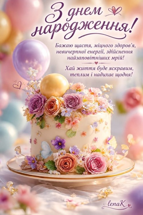 З днем народження