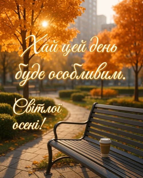Гарного дня, побажання