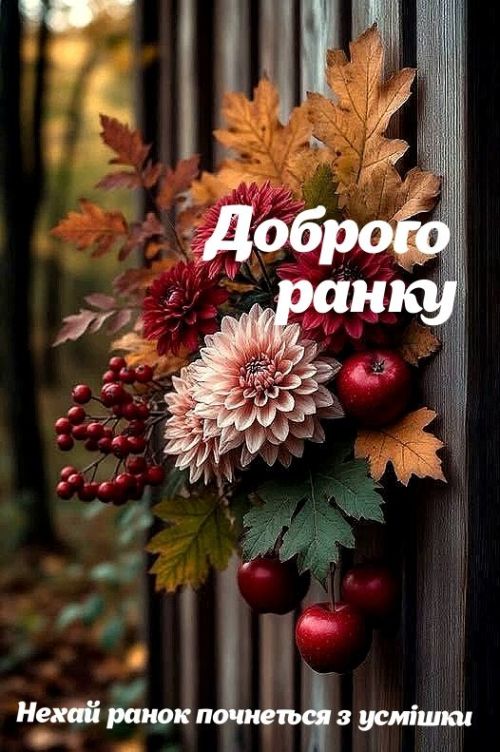 Доброго ранку