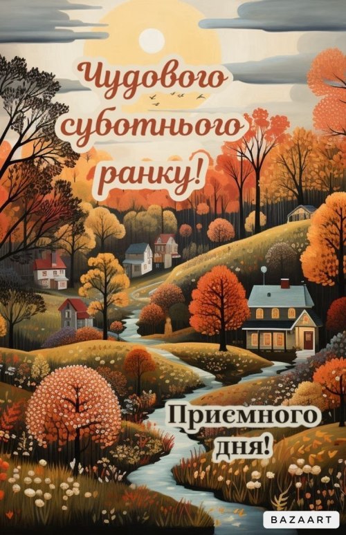 Доброго ранку, субота