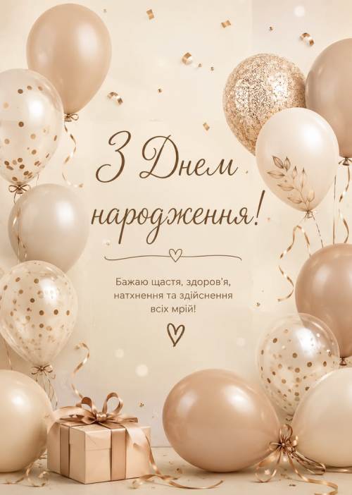 З днем народження